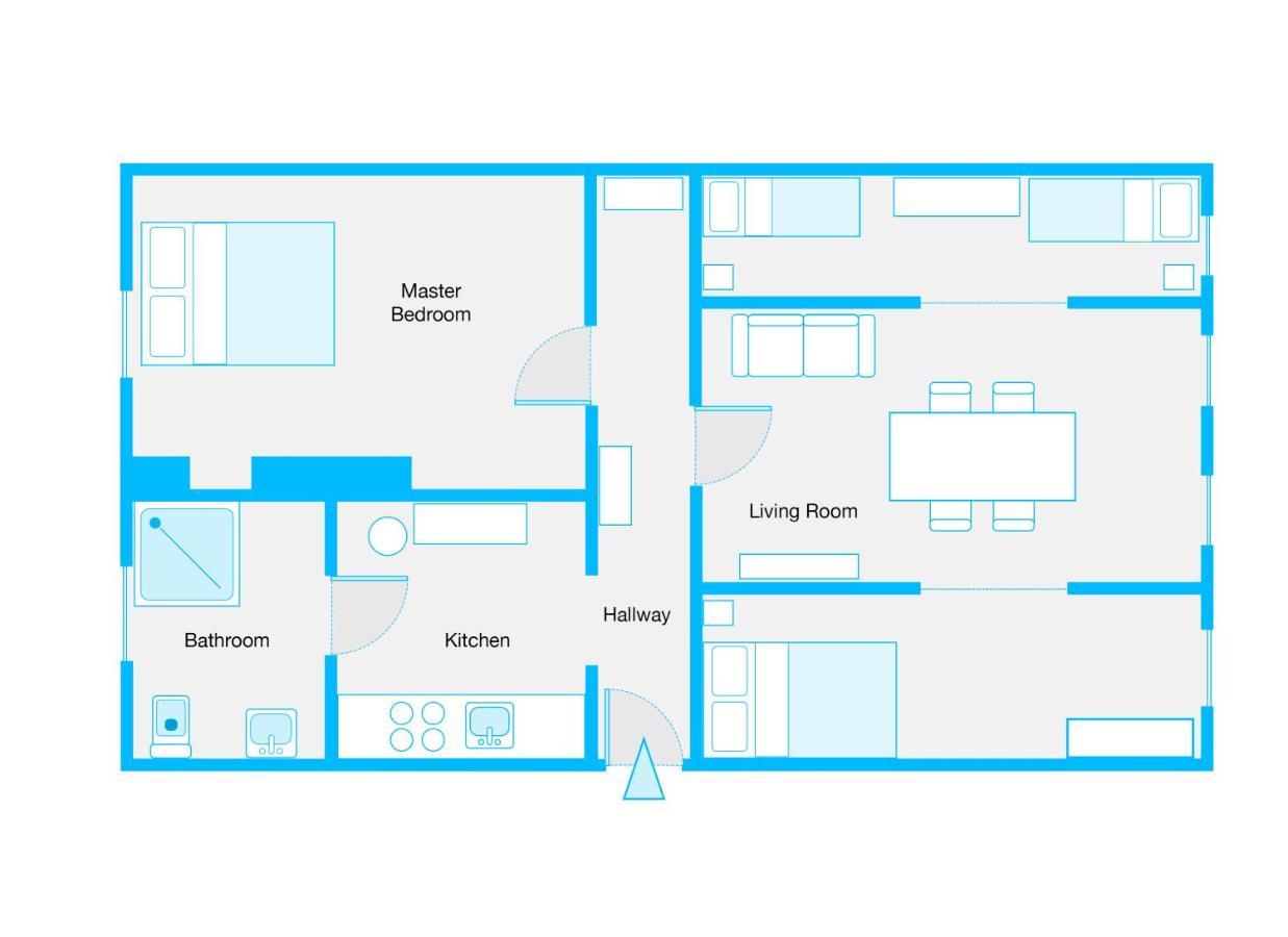 Appartamento The Strassburger, Stylish 3 Bedroom In Downtown Berlino